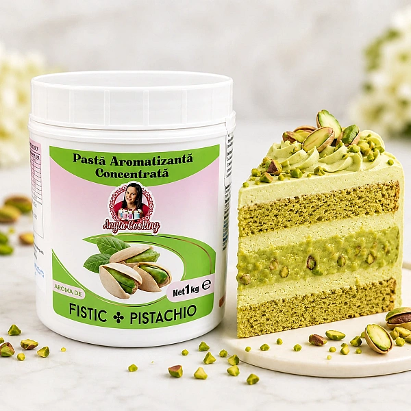 Pasta Concentrata Aromatizanta cu aroma  - FISTIC - 1 kg - Anyta Cooking