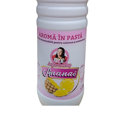 Aromă &icirc;n Pastă Concentrată &ndash; Termostabilă &ndash; ANANAS &ndash; 1L &ndash; Anyta Cooking