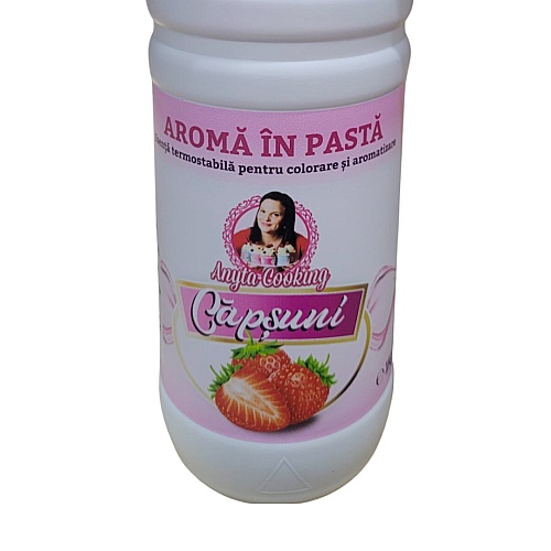 Aromă &icirc;n Pastă Concentrată &ndash; Termostabilă &ndash; CAPSUNI &ndash; 1L &ndash; Anyta Cooking