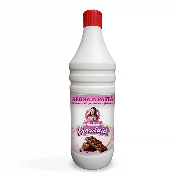 Aromă &icirc;n Pastă Concentrată &ndash; Termostabilă &ndash; CIOCOLATA &ndash; 1kg &ndash; Anyta Cooking