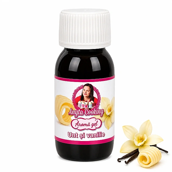 Aroma Gel - UNT si VANILIE - 60 ml - Anyta Cooking