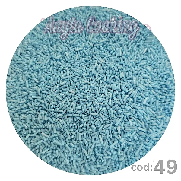 Bastonase Zahar - Albastru Deschis - 80 gr - Anyta Cooking NR49