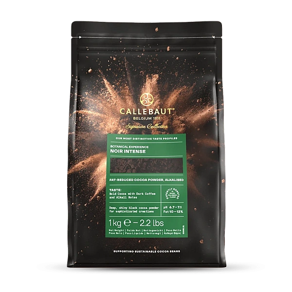 Cacao Alcalinizată Negru Intens- 1kg - 10-12% - Barry Callebaut Noir Intense - Anyta Cooking