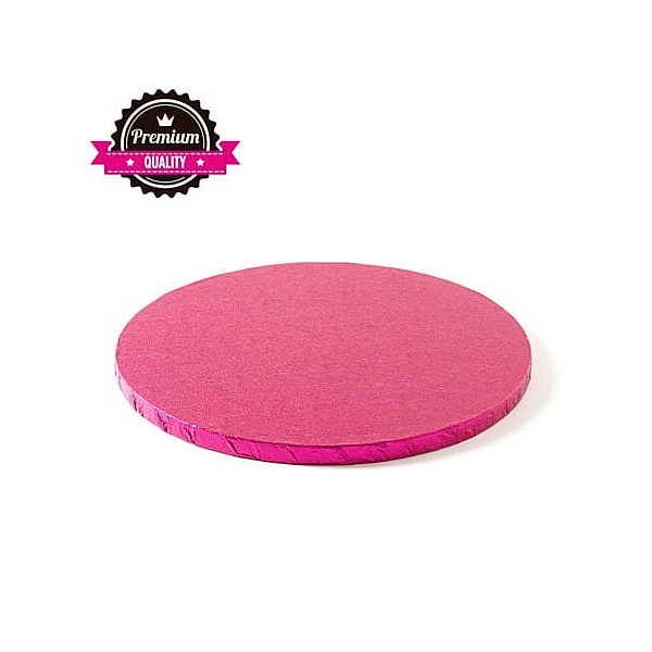 Cake Drum-Fucsia - &Oslash; 25 cu 1.2 cm grosime -Decora - Anyta Cooking