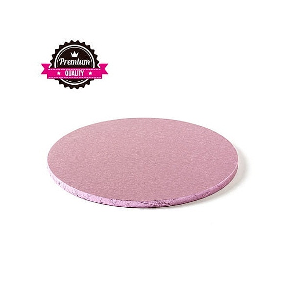 Cake Drum-Roz-&Oslash;25 cu x 1.2 cm grosime-Decora - Anyta Cooking
