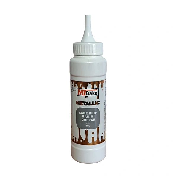 Glazura de ciocolata - CAKE DRIP - Cupru Metalizat - 250g - Dr Gusto