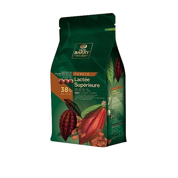 Ciocolata cu Lapte-PREMIUM LACTEE SUPERIEURE-38,2%, 5 kg - Cacao Barry&reg; Callebaut - Anyta Cooking