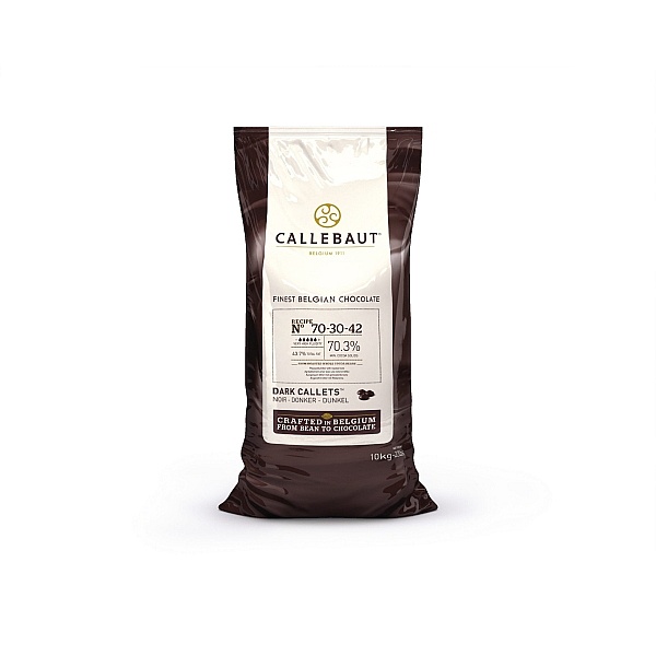 Ciocolata Neagra 70% ,Fluiditate Medie spre Ridicata , 70-30-42, 10 Kg -Callebaut - Anyta Cooking