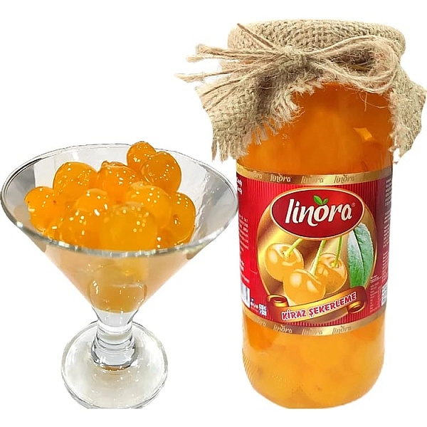 Cirese Galbene fara codita in conserva pentru decor - Linora - Anyta Cooking