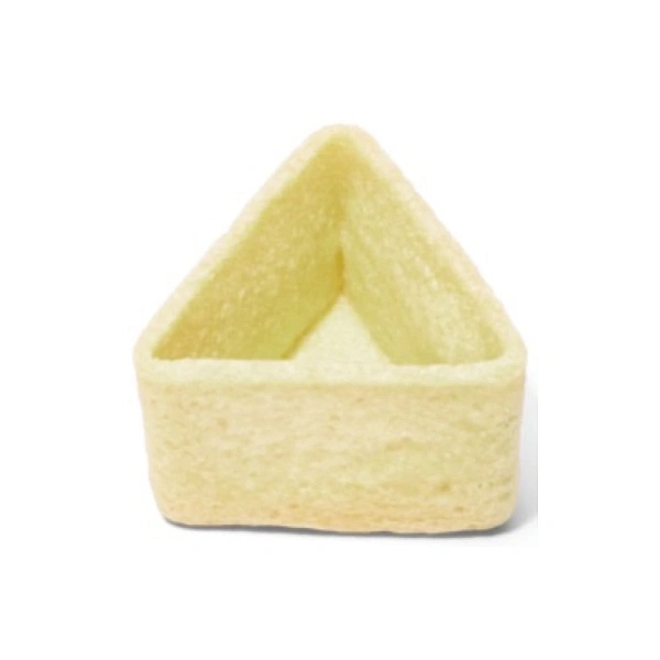 Coji de mini tarta triunghi 182 buc - fistic de 30x30 mm - Cassibba