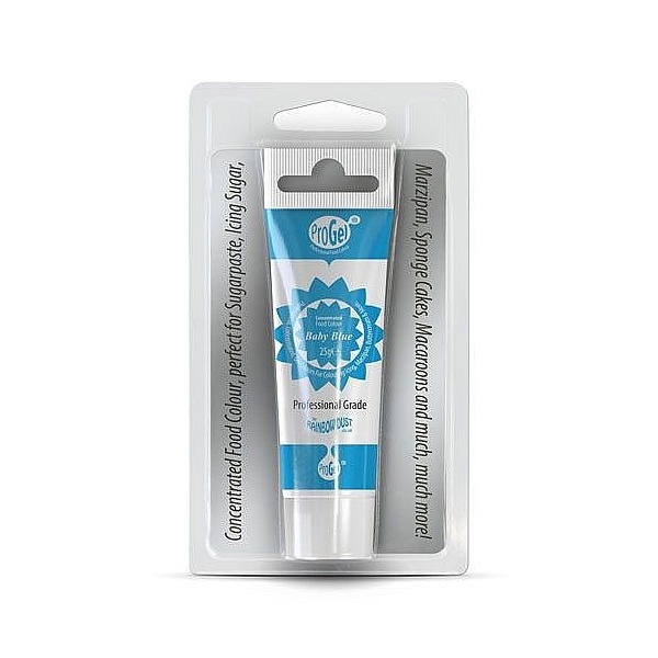 Colorant Alimentar Concentrat - BABY BLUE / Albastru Deschis - ProGel -Rainbow Dust - Anyta Cooking