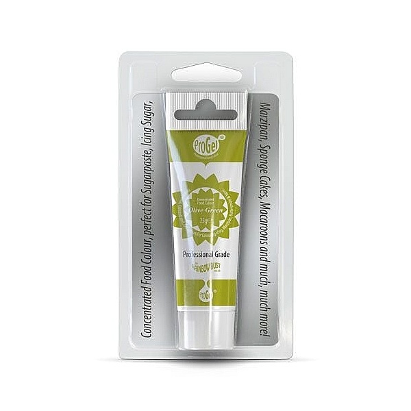 Colorant Alimentar Concentrat OLIVE GREEN / Verde Măsliniu &ndash; ProGel - Anyta Cooking