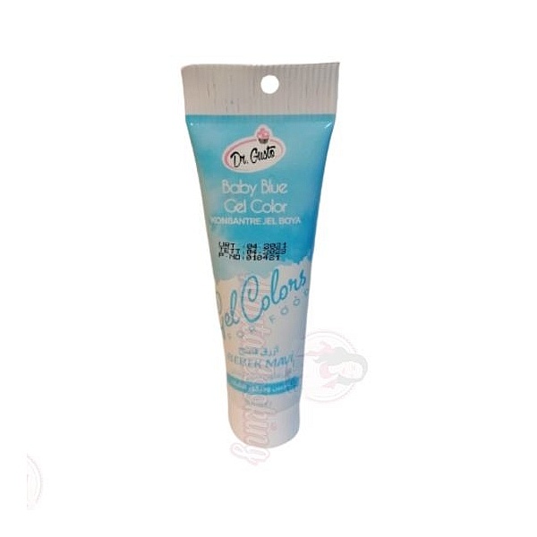 Colorant Alimentar Gel -ALBASTRU BEBELUS- BABY BLEU 100 Gr - Dr Gusto - Anyta Cooking