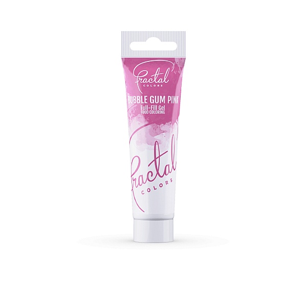 Colorant Gel Alimentar - BUBBLE GUM PINK - 30 g - Fractal 