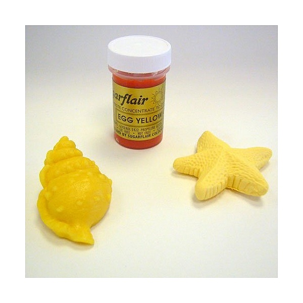 Colorant Alimentar Gel "EGG YELLOW/CREAM" / Galben Inchis &ndash; 25 G &ndash; Sugarflair - Anyta Cooking
