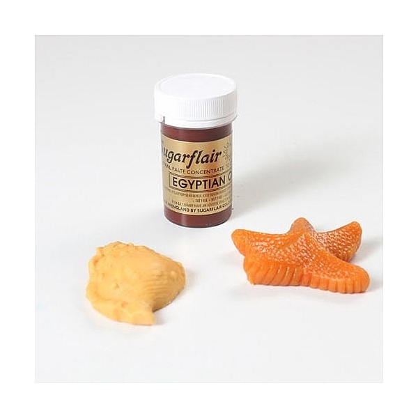 Colorant Alimentar Gel EGYPTIAN ORANGE / Portocaliu Aprins &ndash; 25 G &ndash; Sugarflair - Anyta Cooking