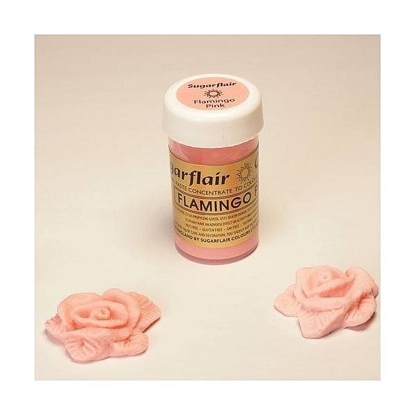 Colorant Alimentar Gel FLAMINGO PINK / Roz Flamingo &ndash; 25 G &ndash; Sugarflair - Anyta Cooking