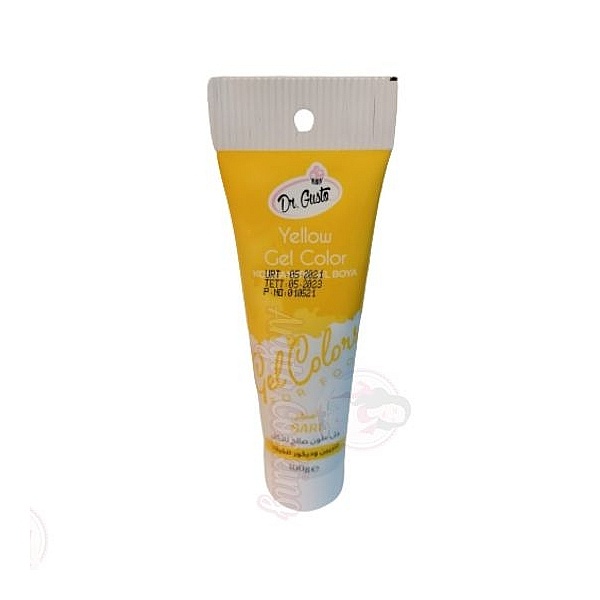 Colorant Alimentar Gel -GALBEN LAMAIE-LEMON YELLOW 100 Gr - Dr Gusto - Anyta Cooking