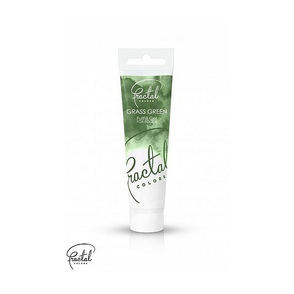 Colorant Gel Alimentar - GRASS GREEN- 30 g- Fractal