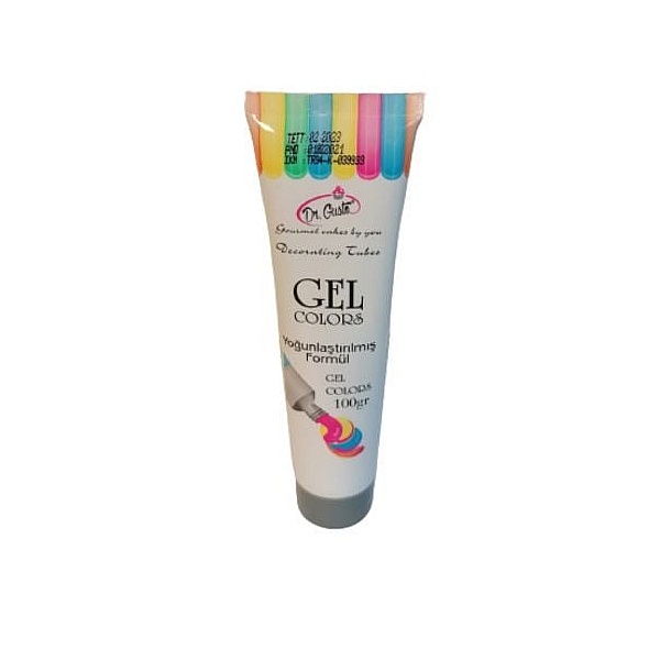 Colorant Alimentar Gel -GRI-GREY 100 Gr - Dr Gusto - Anyta Cooking