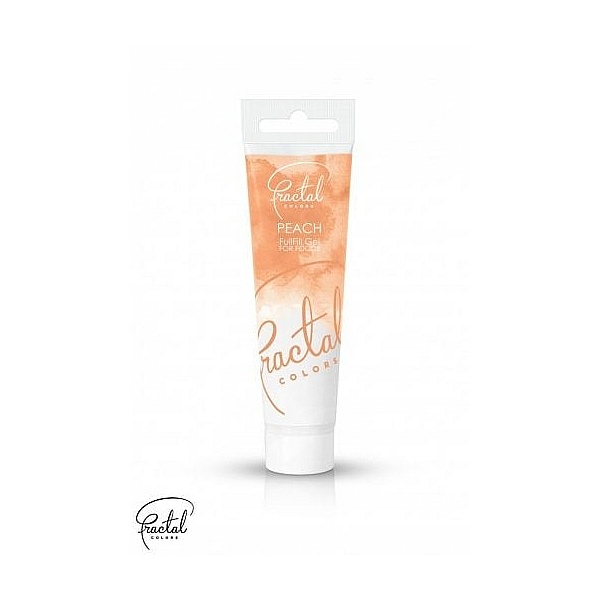 Colorant Gel Alimentar  - PEACH - 30 g- Fractal 