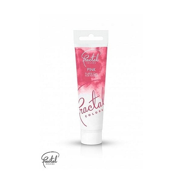 Colorant Gel Alimentar - PINK - 30 g- Fractal 