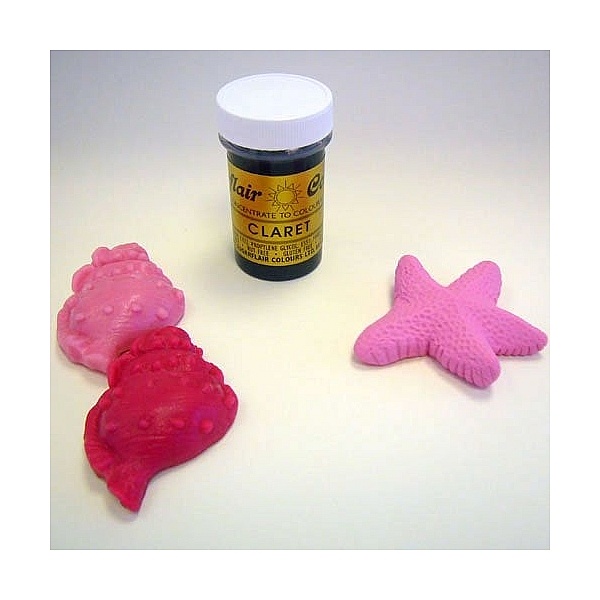 Colorant Alimentar Gel Rosu / Claret &ndash; 25 G &ndash; Sugarflair - Anyta Cooking