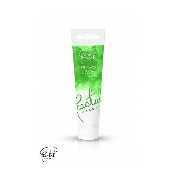 Colorant Gel Alimentar - VIVID GREEN 30 g- Fractal 