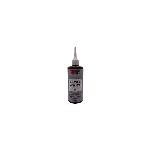 Colorant alimentar lichid pe baza de apa - ALB / White - 250g - MyBake