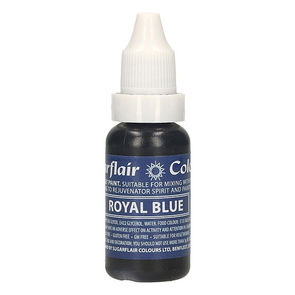 Colorant Alimentar Lichid - ROYAL BLUE / ALBASTRU REGAL - 14 ml. - Sugarflair - Anyta Cooking