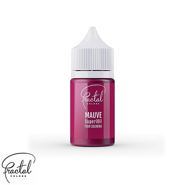 Colorant Alimentar Liposolubil - SuperiOil - MAUVE - 30 gr - Fractal 