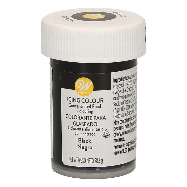 Colorant alimentar Pasta/Gel- Black-28 gr. - Wilton - Anyta Cooking