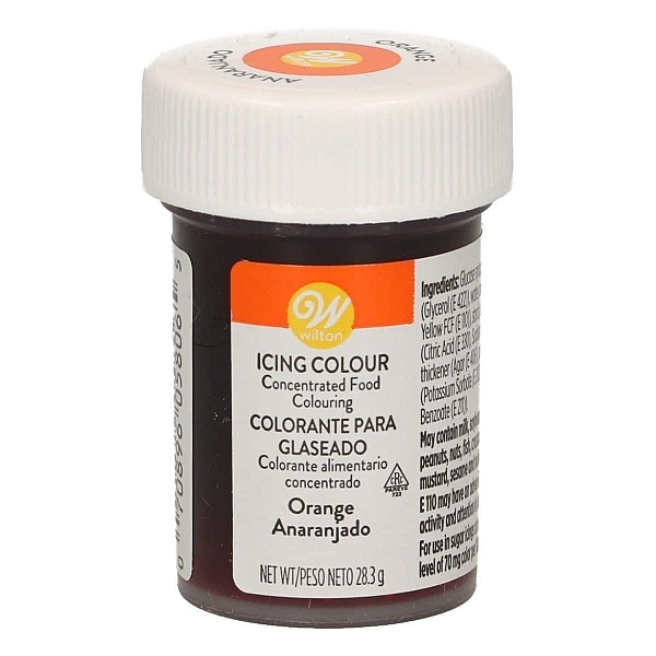 Colorant alimentar Pasta/Gel- Orange- 28 gr. - Wilton - Anyta Cooking