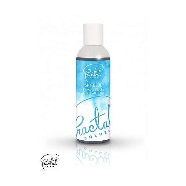 Colorant alimentar pentru aerograf - SKY BLUE -100g - Fractal - Anyta Cooking