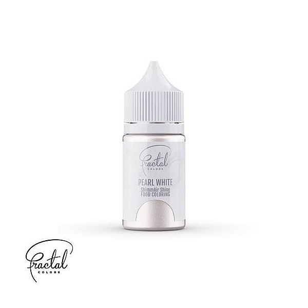 Colorant Nonalimentar pt aerograf - Sclipicios - PEARL WHITE -33g - Fractal