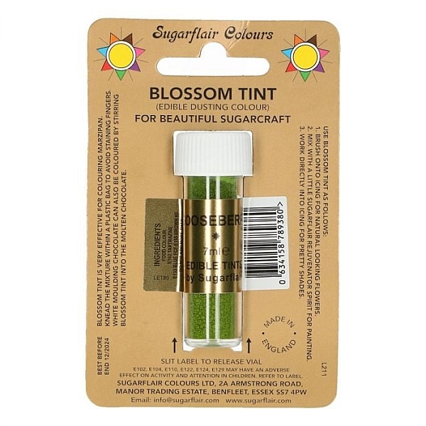 Colorant Alimentar Pudra - GOOSEBERRY / Verde Intens &ndash; 7 ML &ndash; Sugarflair - Anyta Cooking