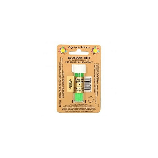 Colorant Alimentar Pudra - SPRING GREEN / Verde Primavaratec &ndash; 7 ML &ndash; Sugarflair - Anyta Cooking