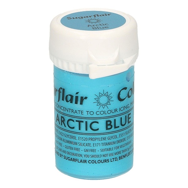 Colorant Gel &ndash; ARCTIC ALBASTRU / Arctic Blue &ndash; Sugarflair - Anyta Cooking