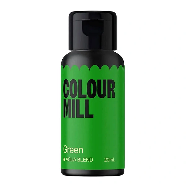 Colorant Gel Concentrat Hidrosolubil - GREEN - 20 ml - Colour Mill 