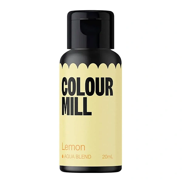 Colorant Gel Concentrat Hidrosolubil - LEMON - 20 ml - Colour Mill
