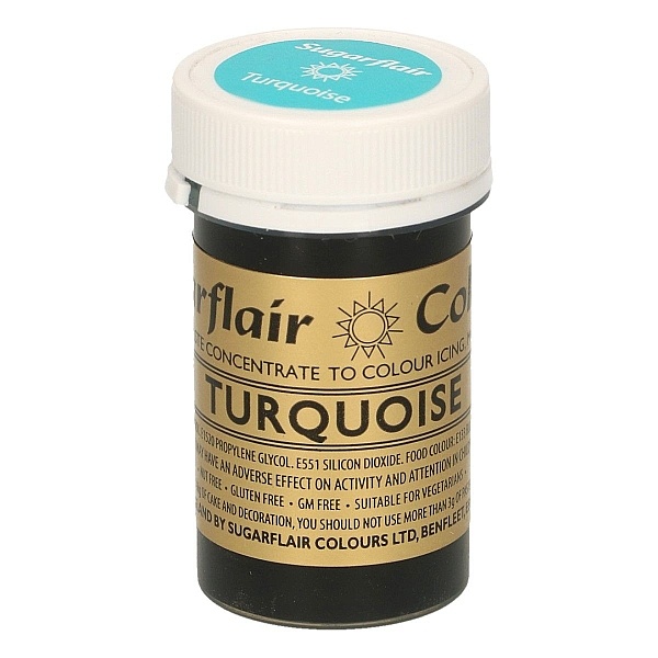 Colorant Gel &ndash; Turcoaz / TURQUOISE &ndash; Sugarflair
