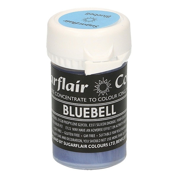 Colorant Pasta/Gel - BLUEBELL / Albastru Coacaze 25g - Sugarflair - Anyta Cooking