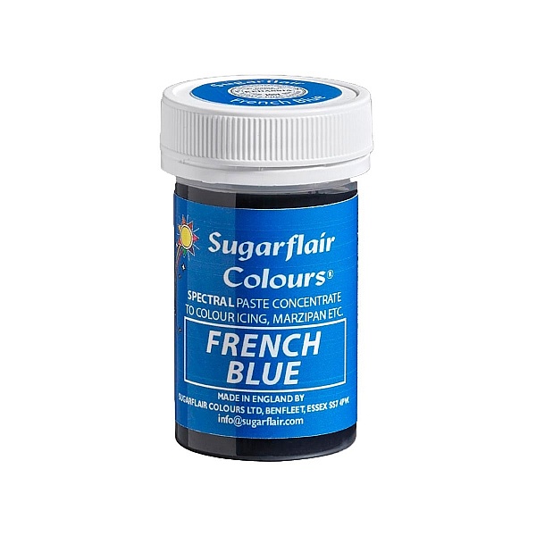 Colorant Pasta/Gel - FRENCH BLUE &ndash; 25 G &ndash; Sugarflair - Anyta Cooking