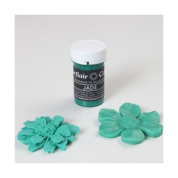 Colorant Pasta/Gel - JADE Verde Jad 25g &ndash; Sugarflair - Anyta Cooking