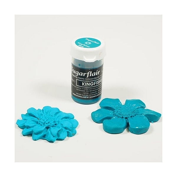 Colorant Pasta/Gel - KINGFISHER / Albastru Marin 25g - Sugarflair - Anyta Cooking