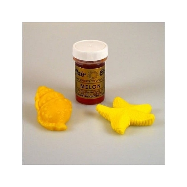 Colorant Pasta/Gel - MELON / Pepene Galben &ndash; 25g - Sugarflair - Anyta Cooking