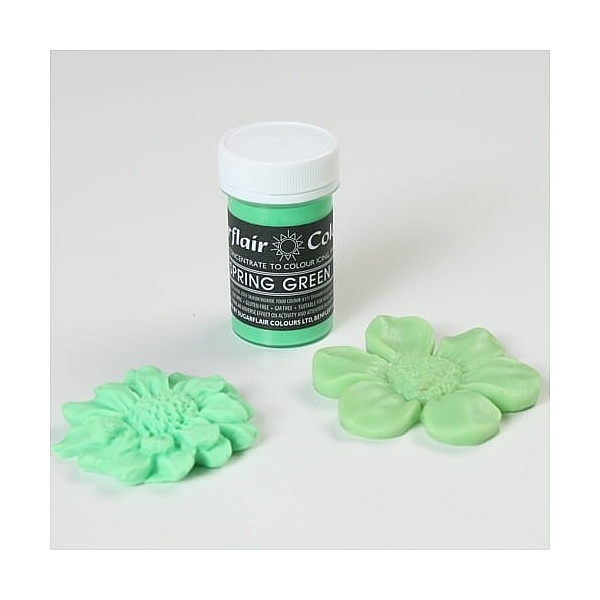 Colorant Pasta/Gel - SPRING GREEN / Verde de Primavara &ndash; 25 G &ndash; Sugarflair - Anyta Cooking
