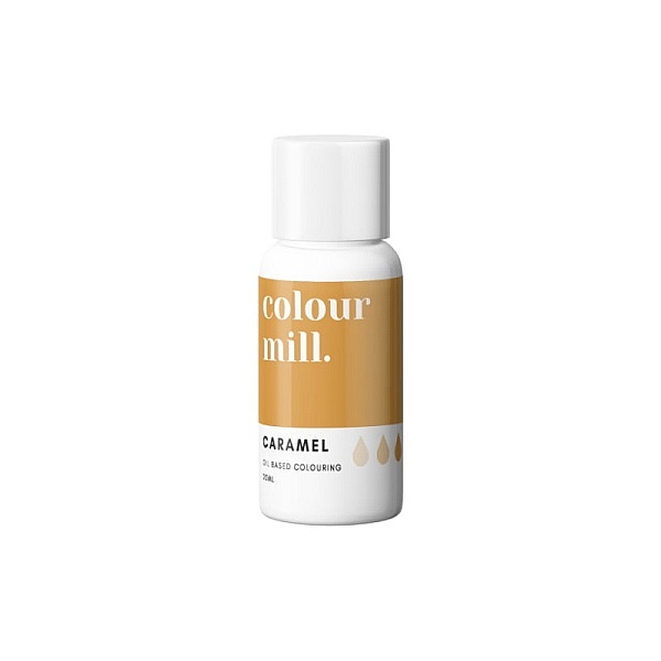 Colorant pt Ciocolată ,Crema de Unt etc.-Caramel, 20 ml-Colour Mill - Anyta Cooking