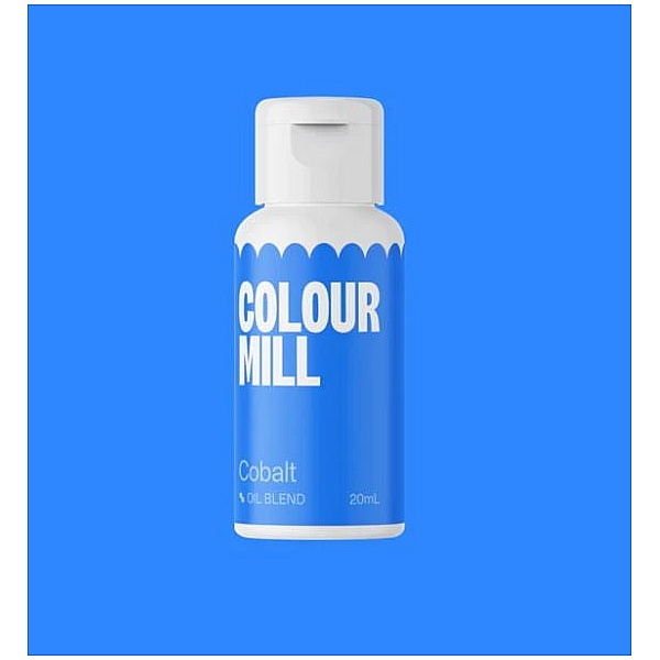 Colorant pt Ciocolată ,Crema de Unt etc.-Cobalt, 20 ml-Colour Mill - Anyta Cooking	