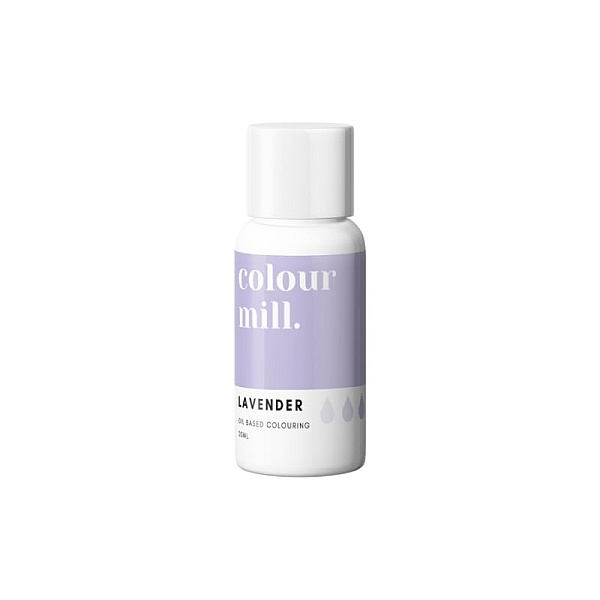 Colorant pt Ciocolată ,Crema de Unt etc.-Lavender, 20 ml-Colour Mill - Anyta Cooking